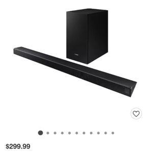 Samsung 3.1 300w 41in sound bar/ sub woofer combo
